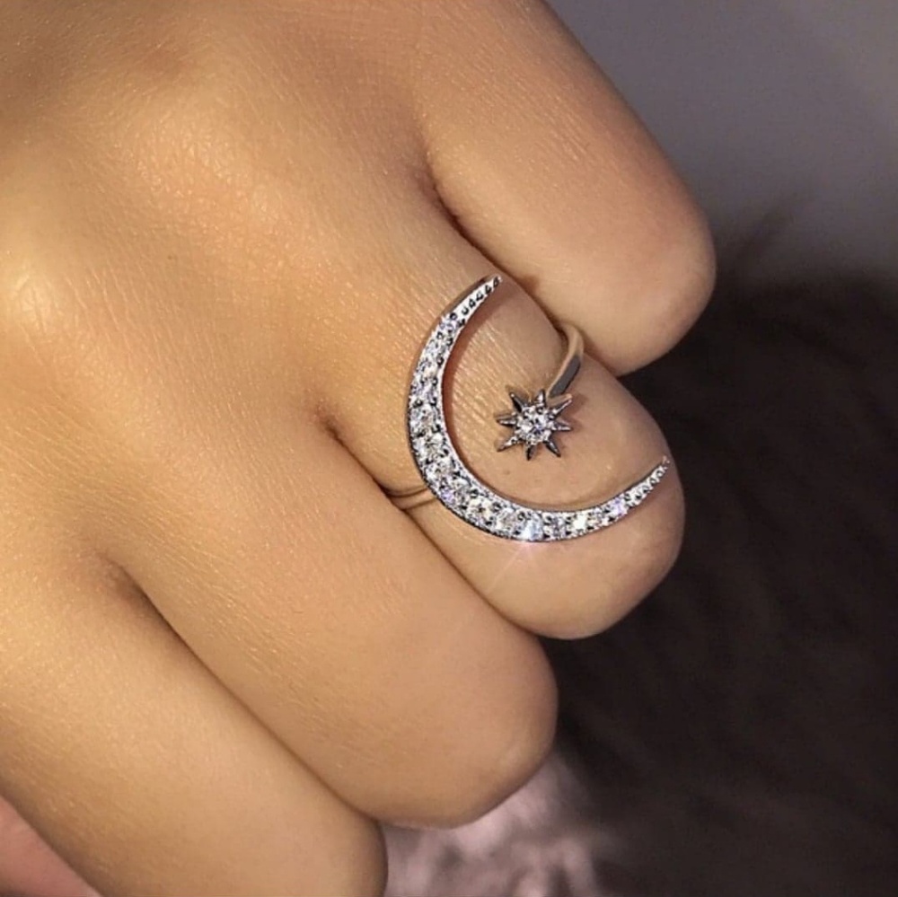 Over the moon ring